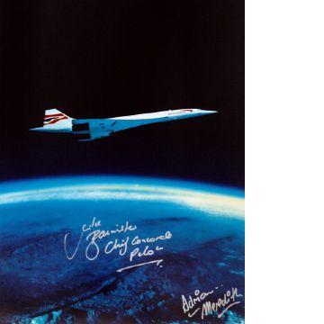 Concorde Over Earths Curvature