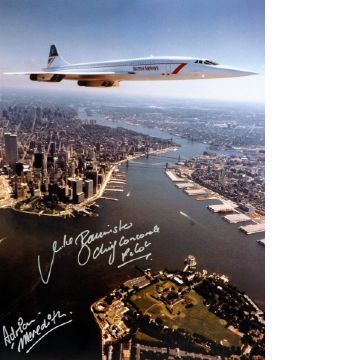 Concorde Over Manhattan
