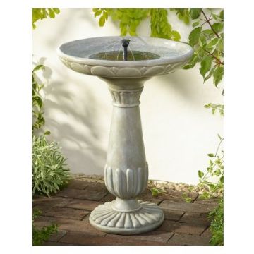 Solar Powered Bird Bath and Fountain
