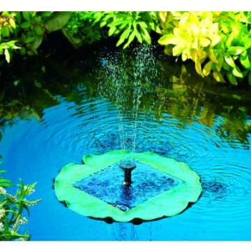 Solar Powered Floating Lily Pad