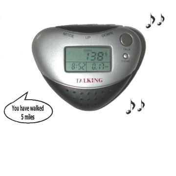 talking pedometer