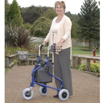 Tri Wheeled Folding Safety Walker