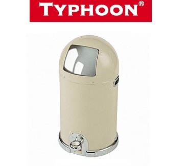 Typhoon Kitchen Bins Forty Litres Cream